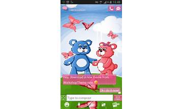 GO SMS Bears in Love Theme for Android - Download the APK from Habererciyes